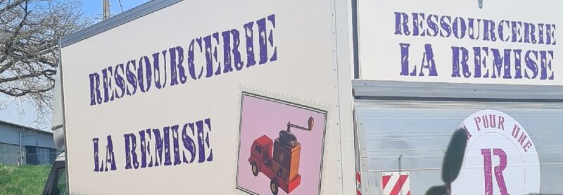 flocage adhésif camion caisse St Maurice près Pionsat
