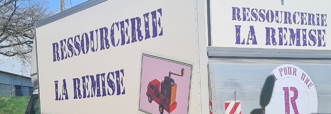Flocage camion caisse La Remise St Maurice